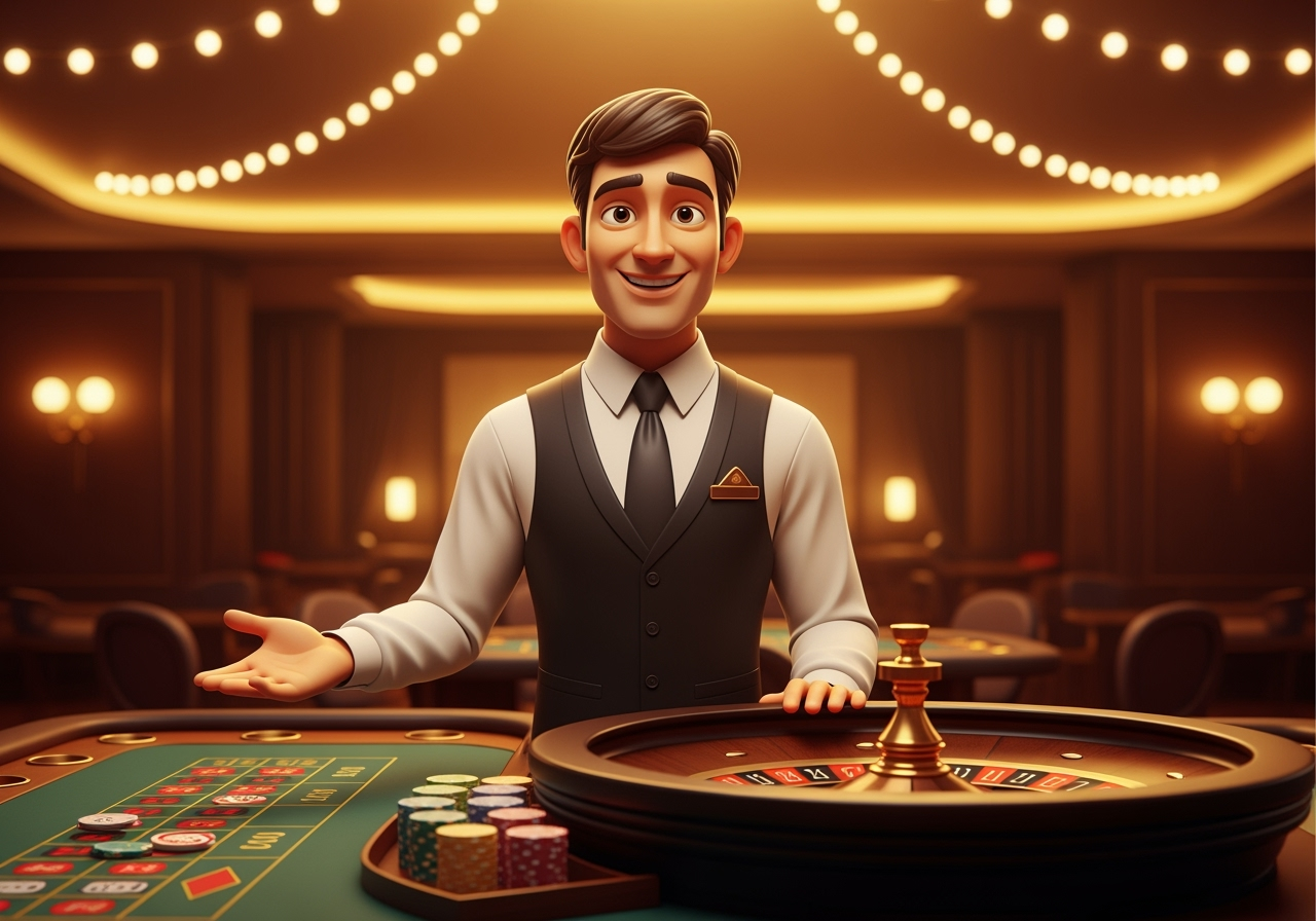 Player enjoying a fun reel-style game
